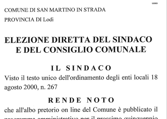 Elezioni diretta del sindaco e del consiglio comunale