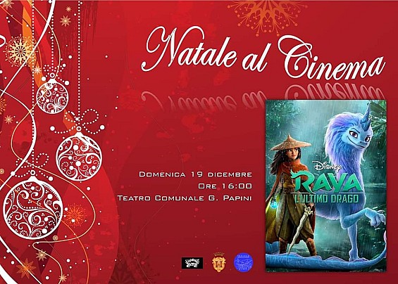 CINEMA DI NATALE!  al Teatro Papini ore 16 a cura della PROLOCO di Pieve