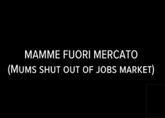 Proiezione del cortometraggio "MAMME FUORI MERCATO" e meeting
