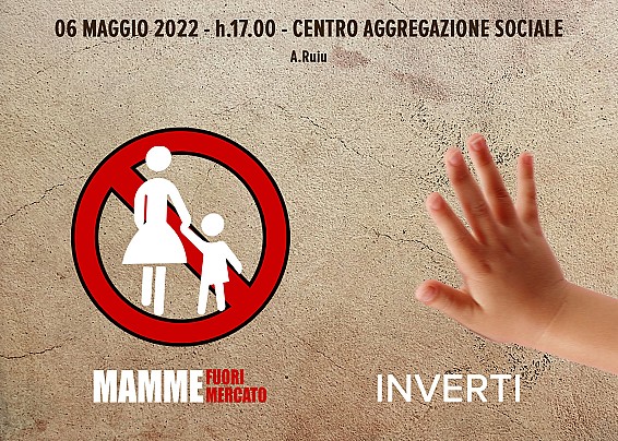 Proiezione dei cortometraggi "MAMME FUORI MERCATO"/"INVERTI" e dibattito