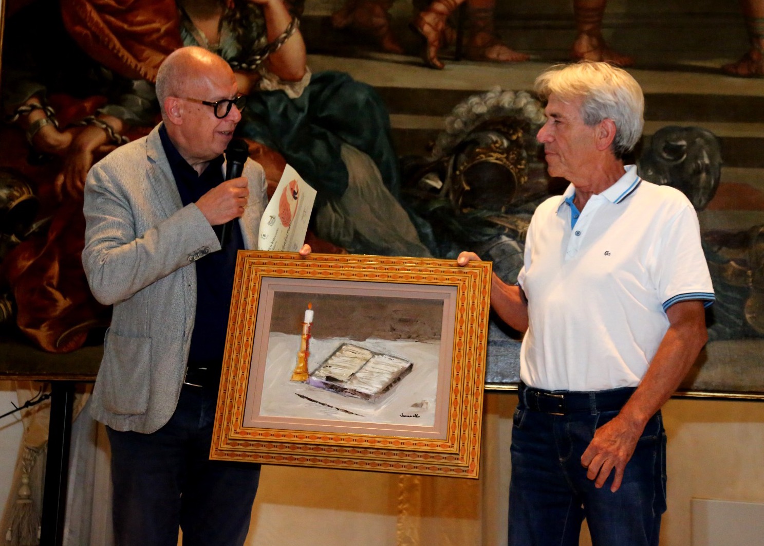 IL CIRCOLO PITTORI HA IMPREZIOSITO LE PREMIAZIONI DI “PAROLE CHIAVE”