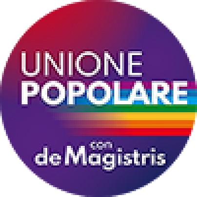 Logo lista: UNIONE POPOLARE CON DE MAGISTRIS	