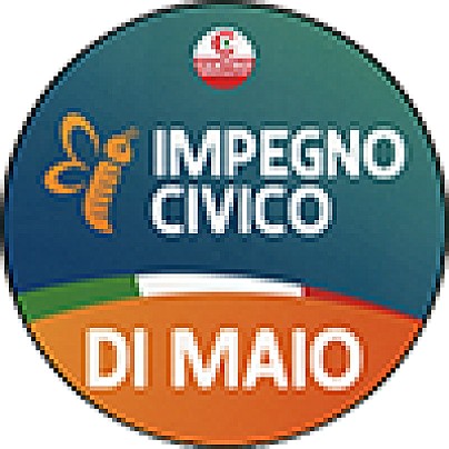 Logo lista: IMPEGNO CIVICO LUIGI DI MAIO - CENTRO DEMOCRATICO	