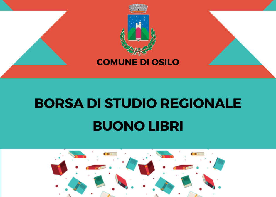 BORSA DI STUDIO REGIONALE E BUONO LIBRI