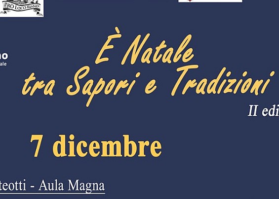 È NATALE TRA SAPORI E TRADIZIONI, II EDIZIONE: 7/8 DICEMBRE 2022