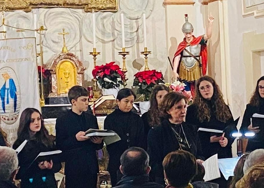 NATALE 2022: CONCERTO ”AVE GENEROSA”, 9/12 H 21, CHIESA IMMACOLATA CONCEZIONE