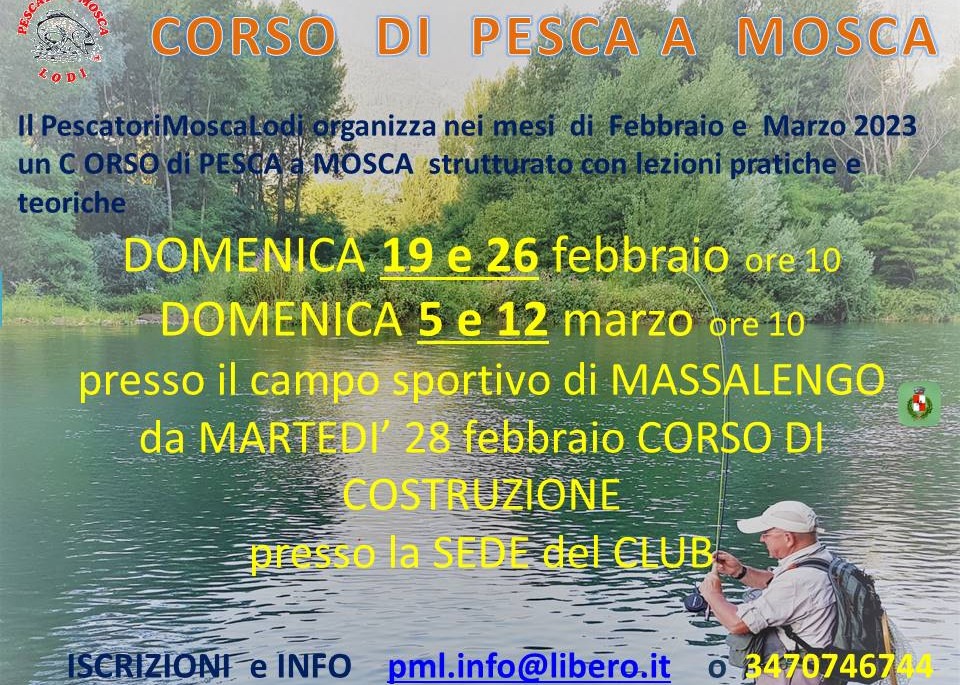 Corso di Pesca a mosca