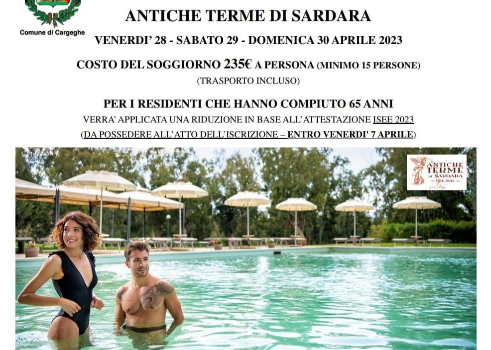 SOGGIORNO ALLE TERME DI SARDARA