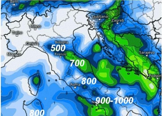 Bollettino meteo-aggiornamento