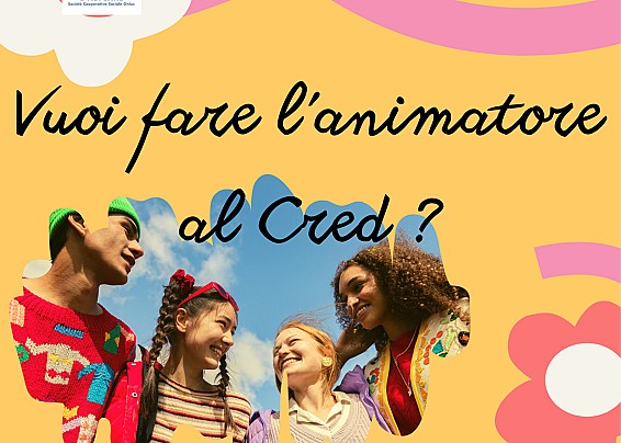 Vuoi fare l'animatore al Cred?