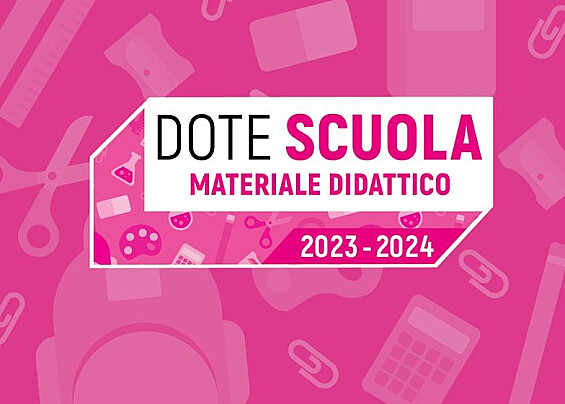 DOTE SCUOLA 2023-2024: MATERIALE DIDATTICO