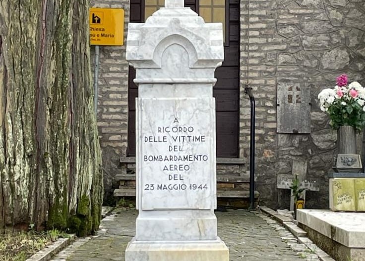 ANNIVERSARIO DEL BOMBARDAMENTO A CAPRANICA PRENESTINA 23 Maggio 1944