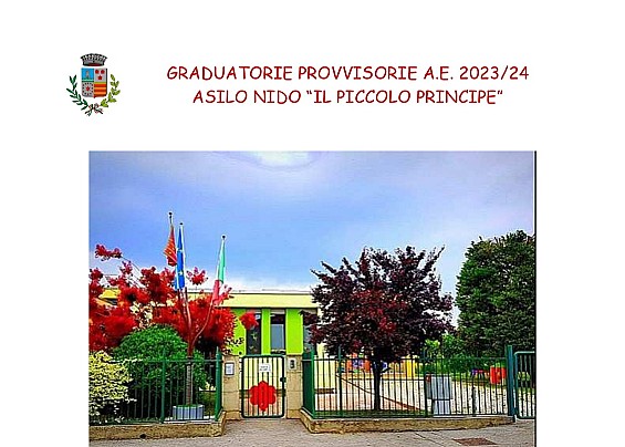 GRADUATORIE DEFINITIVE ASILO NIDO "IL PICCOLO PRINCIPE"