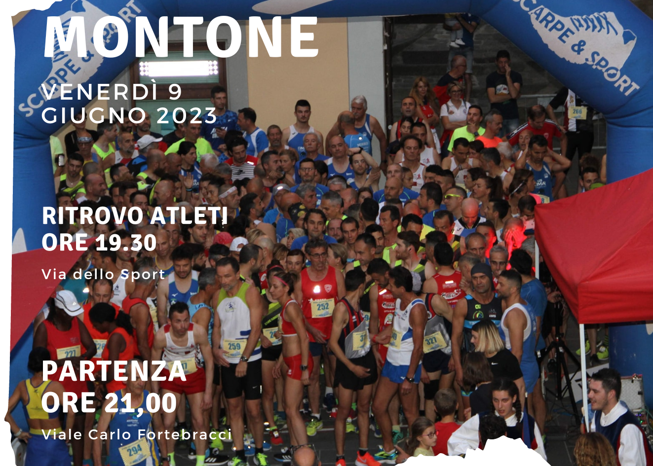 Domani “Corsa di Braccio da Montone” in notturna