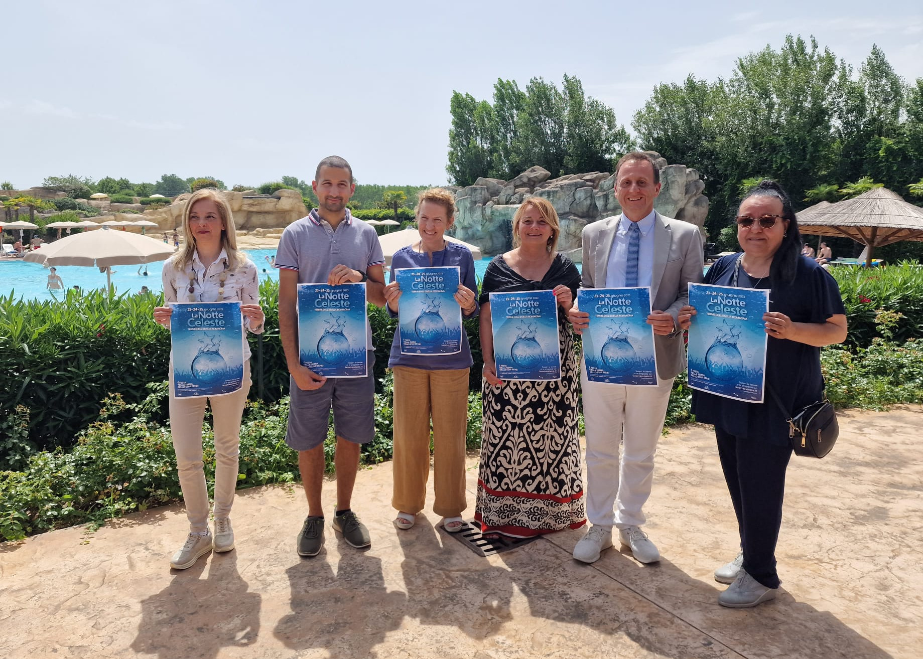 Thermae Oasis-Terme di Comacchio protagoniste de LA NOTTE CELESTE 2023