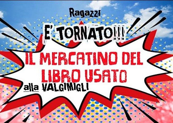Mercatino del libro usato alla Valgimigli