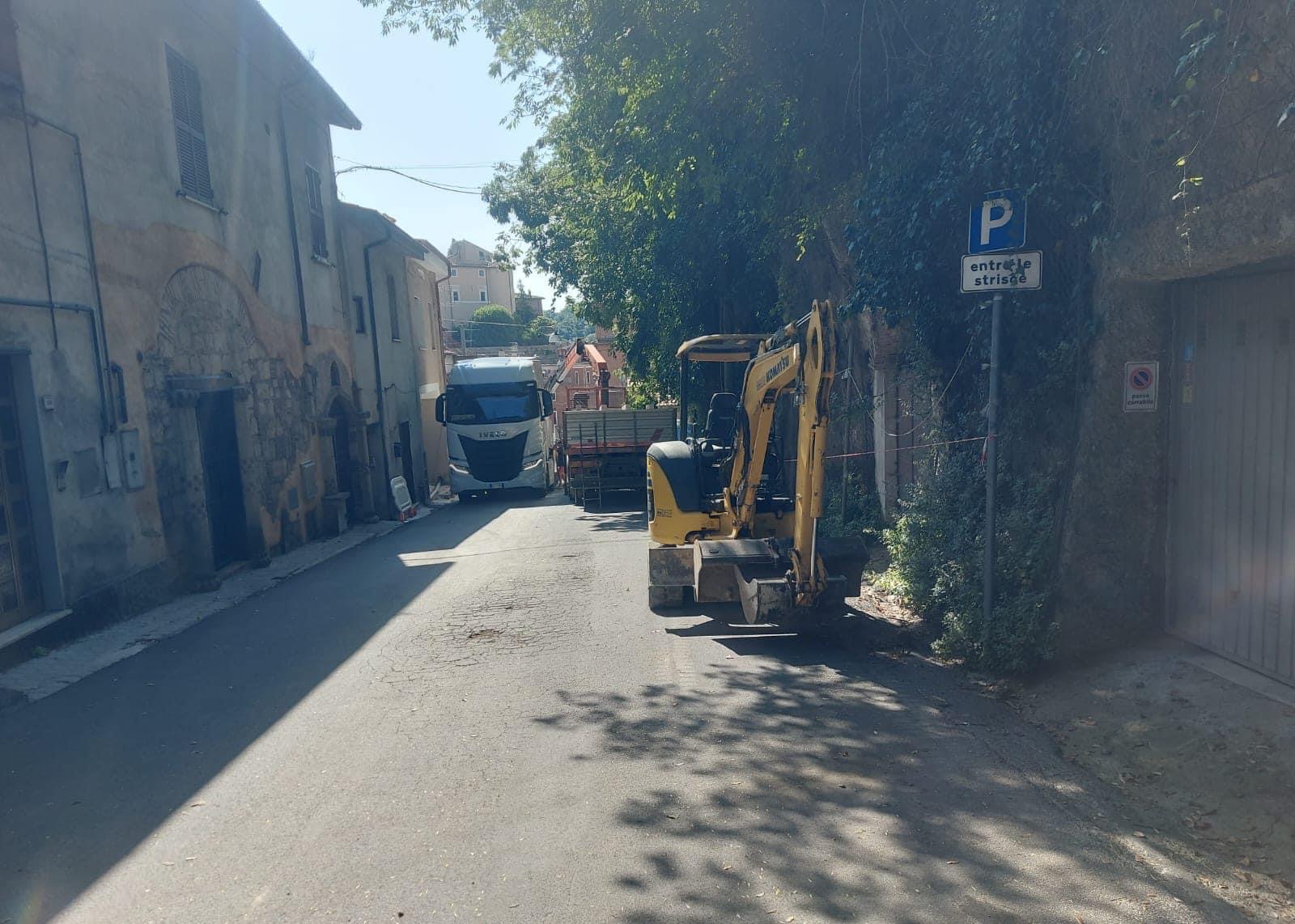 INIZIATI I LAVORI DI POSIZIONAMENTO DELLE BARRIERE NEW JERSEY