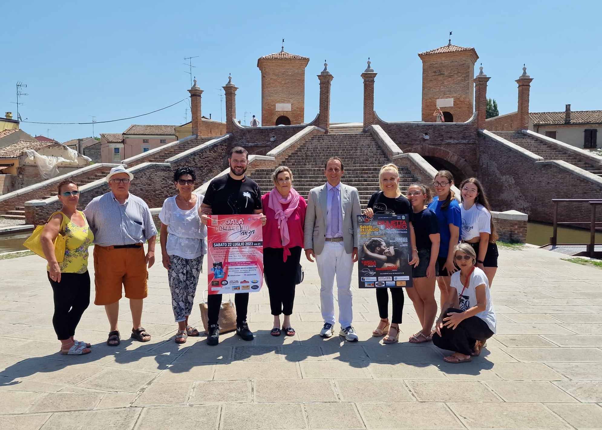 Presentata la rassegna dell'estate "Comacchio in danza"