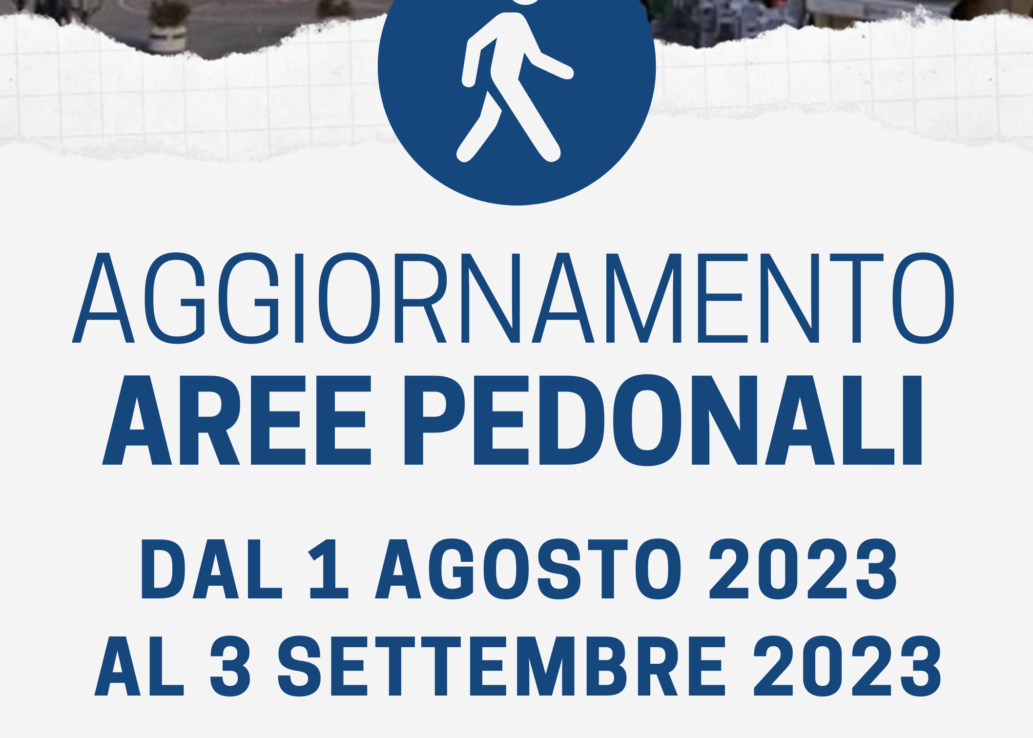 AGGIORNAMENTO PEDONALIZZAZIONE PIAZZA UMBERTO I E PIAZZA CLAUDIA