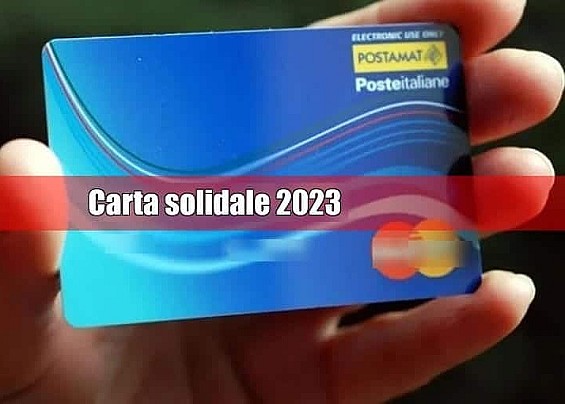 CARTA SOLIDALE ACQUISTI 2023