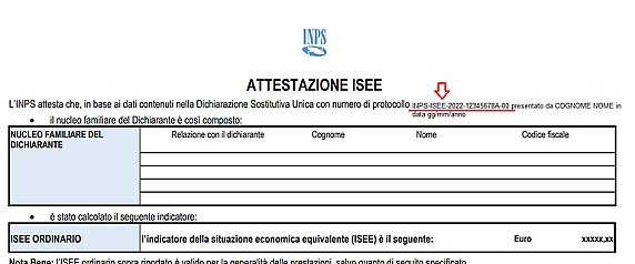 PROTOCOLLO ISEE