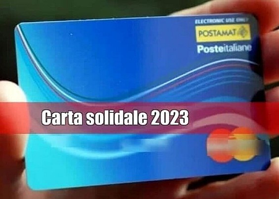 CARTA SOLIDALE 2023