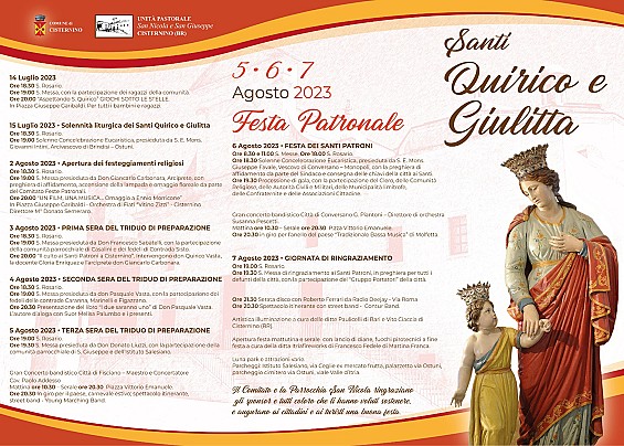 Festa dei S.S. Patroni Quirico e Giulitta