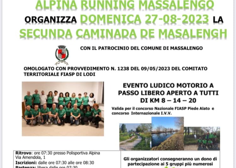 ALPINA RUNNING MASSALENGO - SECUNDA CAMINADA DE MASALENGH