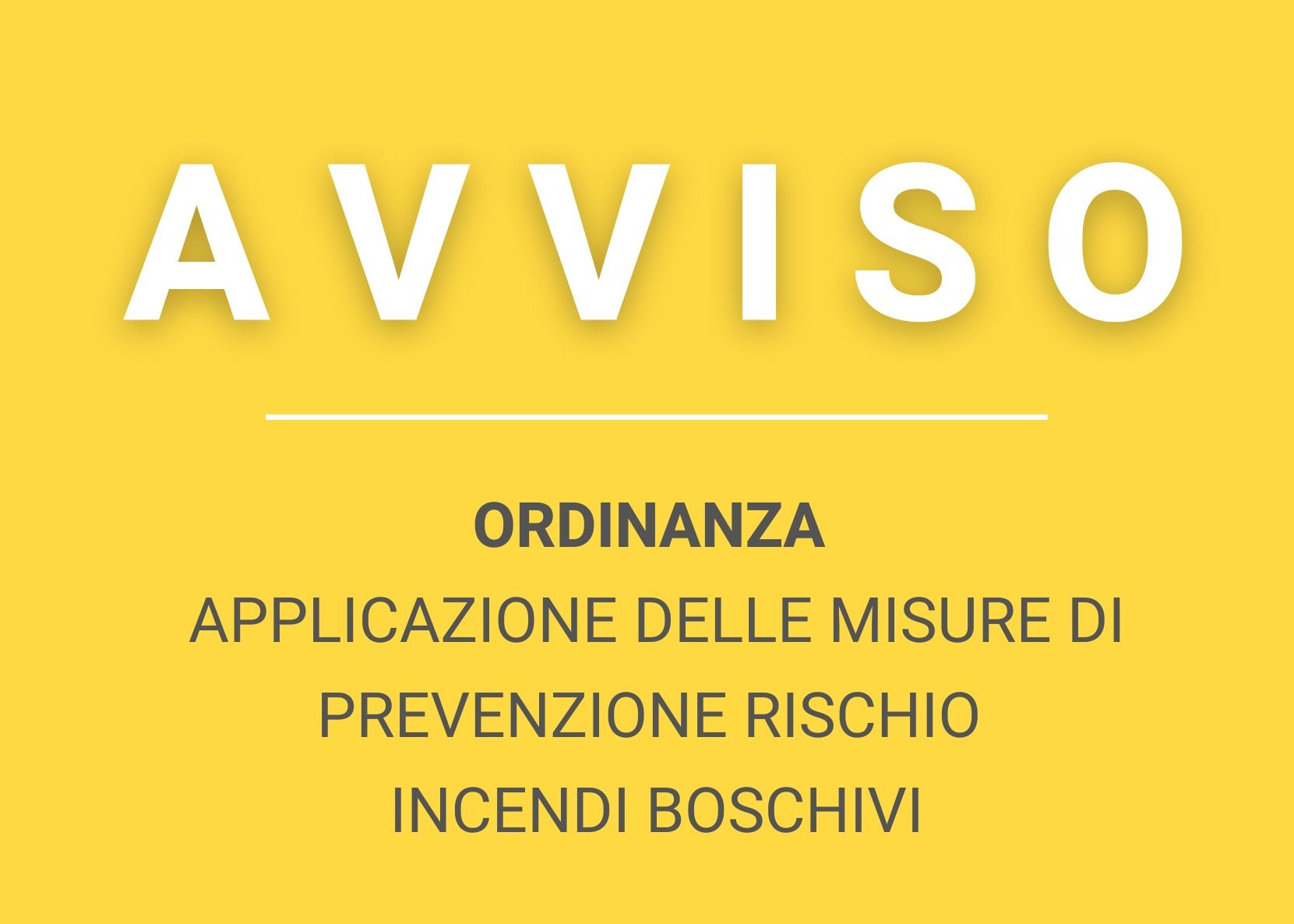 Rischio incendi: le misure di prevenzione in vigore nel Comune di Comacchio