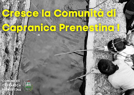 Cresce la Comunità di Capranica Prenestina !
