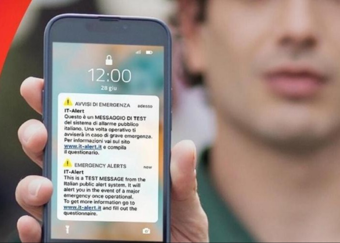IT-ALERT - TEST DEL NUOVO SISTEMA DI ALLARME PUBBLICO - 14 SETTEMBRE 2023
