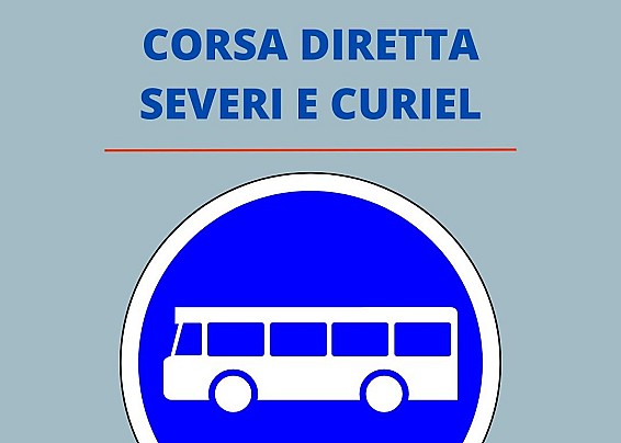 BUS DIRETTO AL SEVERI E AL CURIEL
