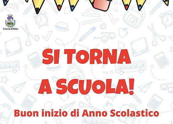 AVVIO NUOVO ANNO SCOLASTICO