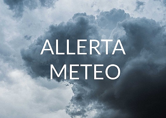 ALLERTA GIALLA - ATTENZIONE - AVVISO DI CRITICITÀ PER RISCHIO IDROGEOLOGICO