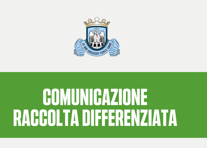 COMUNICAZIONE RACCOLTA DIFFERENZIATA