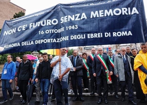 80ESIMO ANNIVERSARIO DEL RASTRELLAMENTO DEGLI EBREI ROMANI