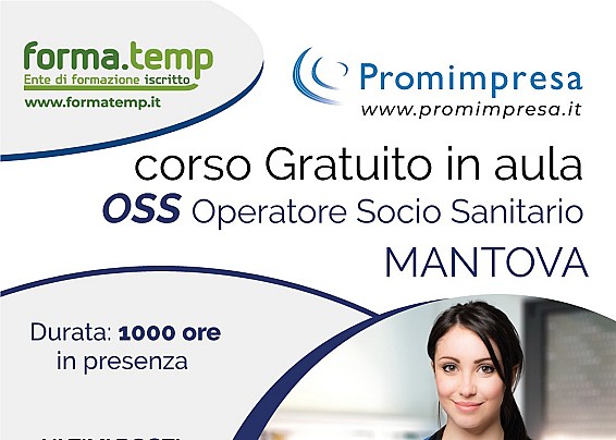 CORSO GRATUITO DI OPERATORE SOCIO SANITARIO (1000 h)