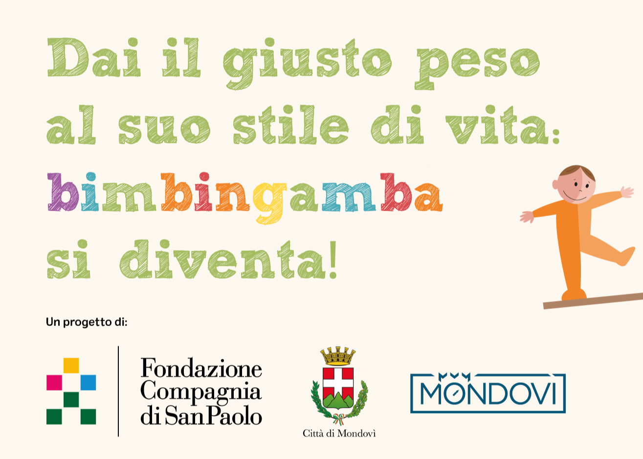 Bimbingamba: Vieni in Comune a compilare i Questionari e ottieni un buono spesa!