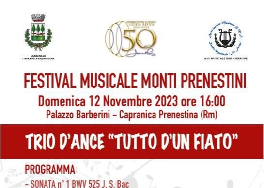 FESTIVAL MUSICALE DEI MONTI PRENESTINI