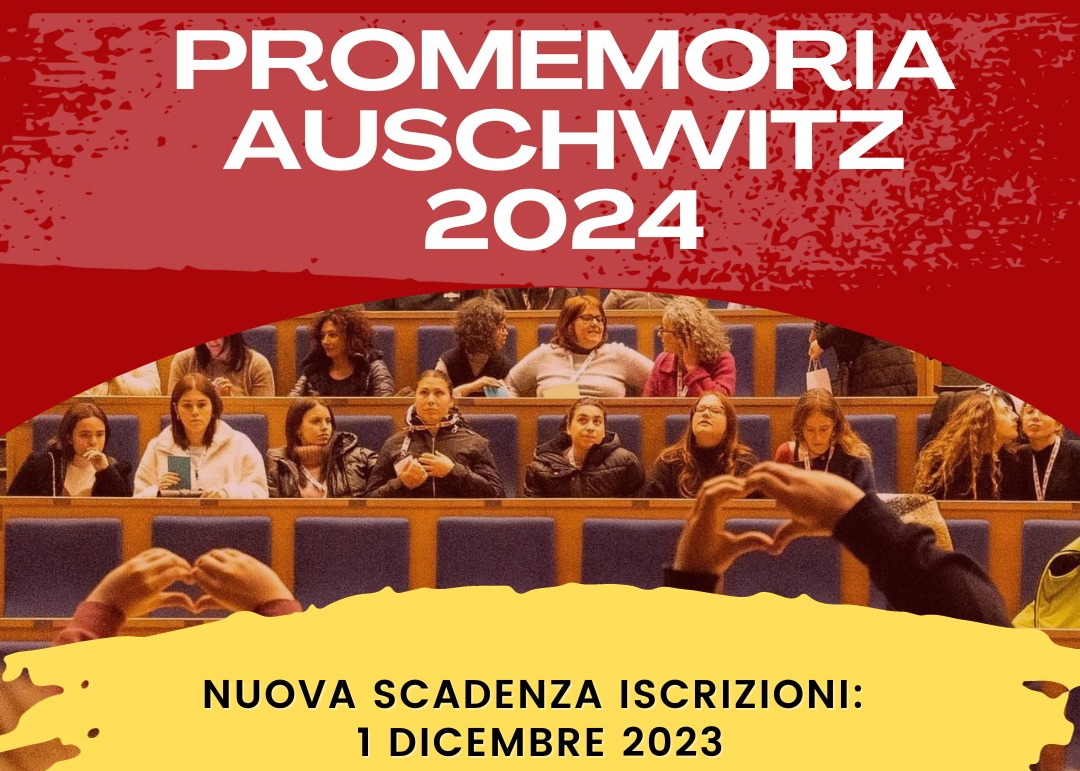 Promemoria Auschwitz 2024. Scadenza prorogata al 1 dicembre