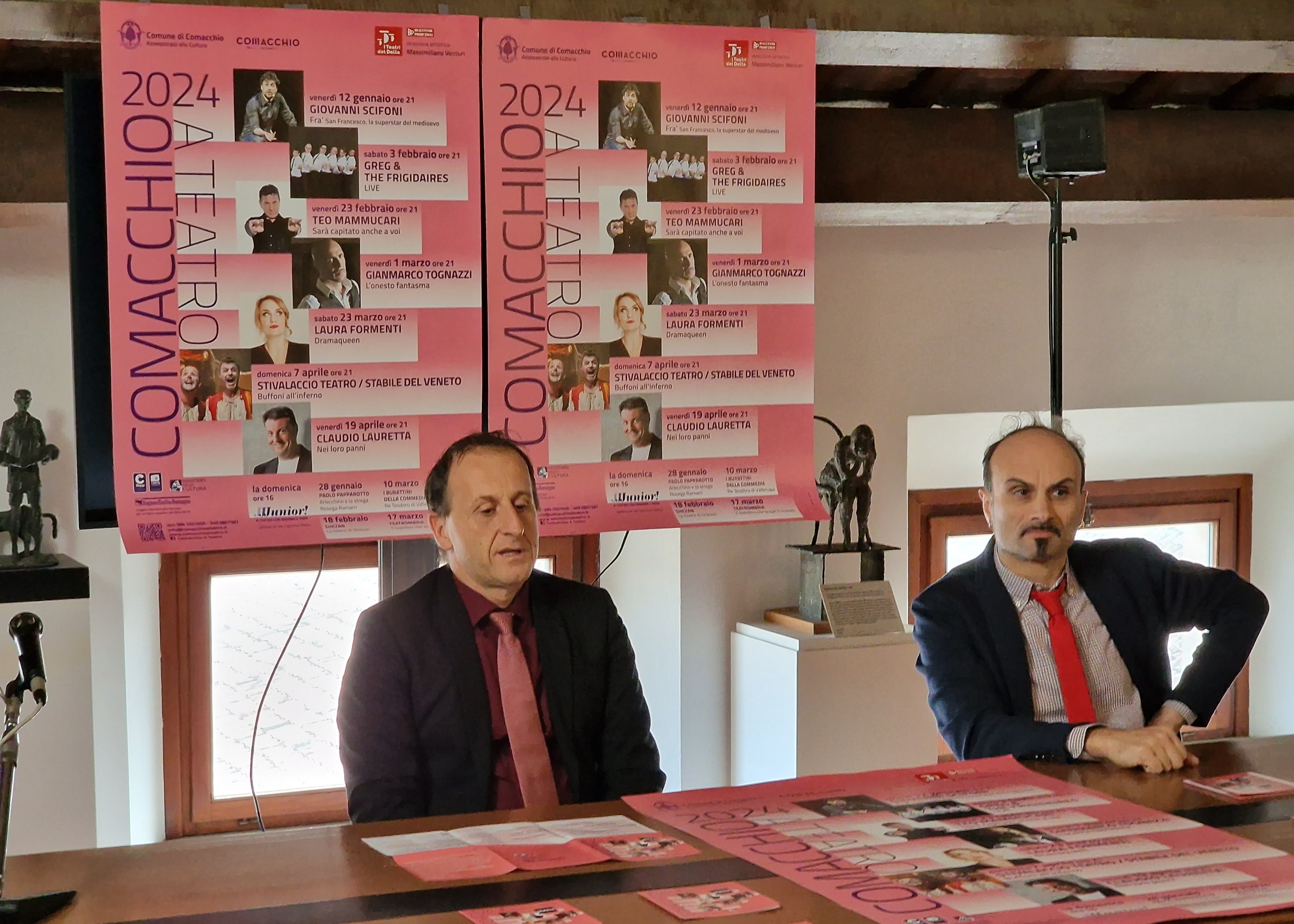 Presentata l'edizione 2024 di "Comacchio a Teatro"
