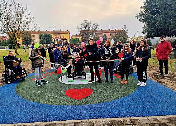 Inaugurazione di due parchi gioco inclusivi a Comacchio e Porto Garibaldi
