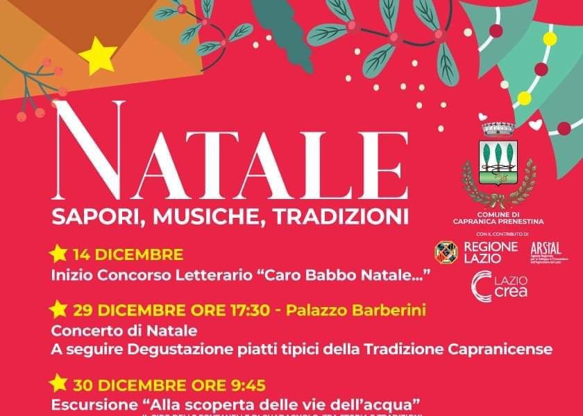 NATALE.   SAPORI, MUSICHE, TRADIZIONI