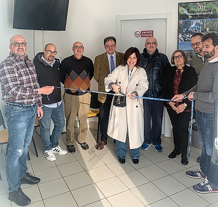 foto inaugurazione ufficio utenza Comacchio