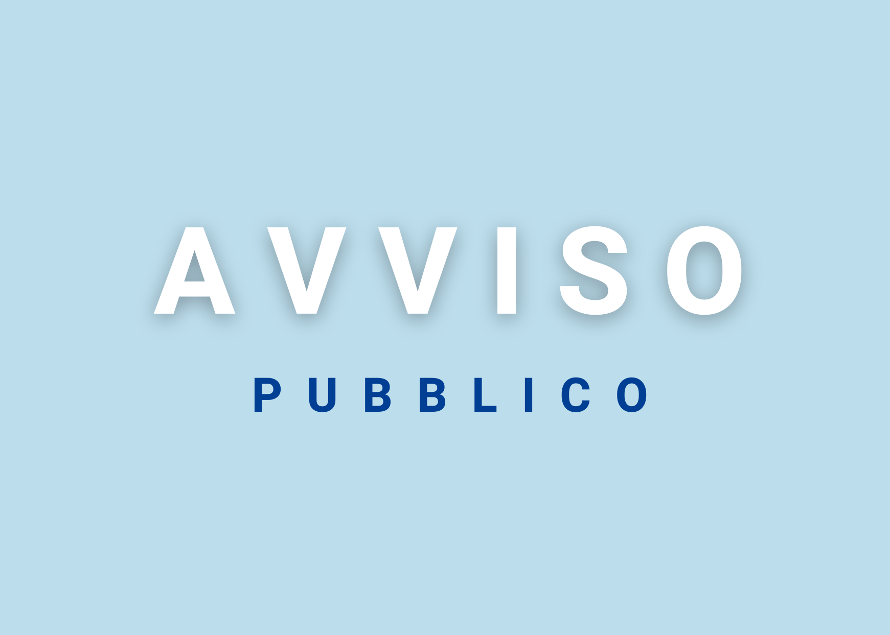 Avviso pubblico per la formazione di un Elenco di professionisti esterni (avvocati e dottori commercialisti per l'affidamento di incarichi di patrocinio legale)