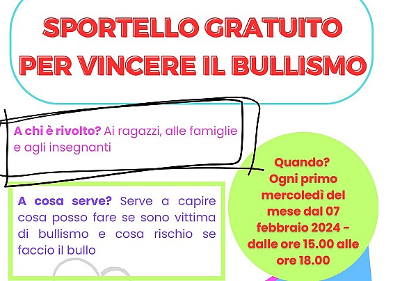 SPORTELLO LEGALE BULLISMO
