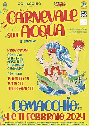 Carnevale sull'acqua 2024 - Locandina