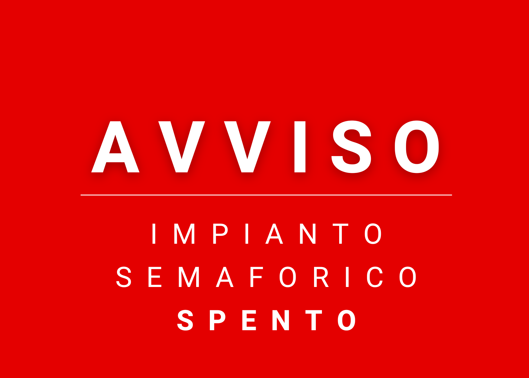 Avviso | Viabilità