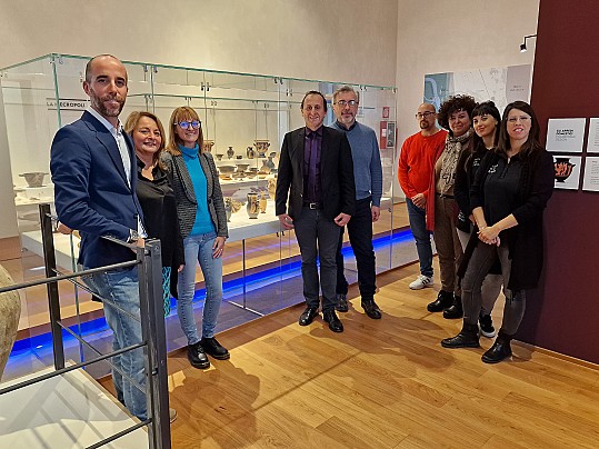 Foto con Tiziano Trocchi, Direttore Museo Archeologico Nazionale Ferrara