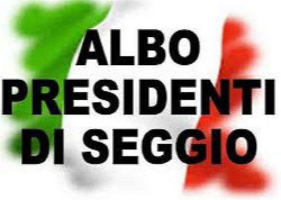 ALBO DELLE PERSONE IDONEE ALL'UFFICIO DI PRESIDENTE DI SEGGIO ELETTORALE